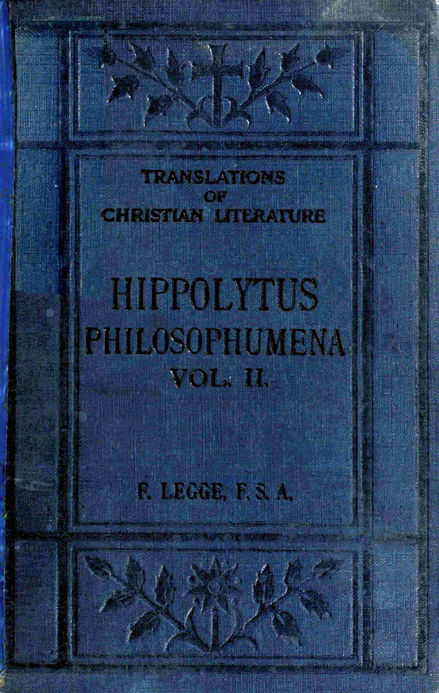 Philosophumena (Vol 2)