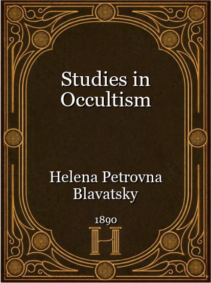 Studies in Occultism