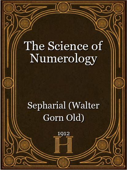 Cover of The Science of Numerology