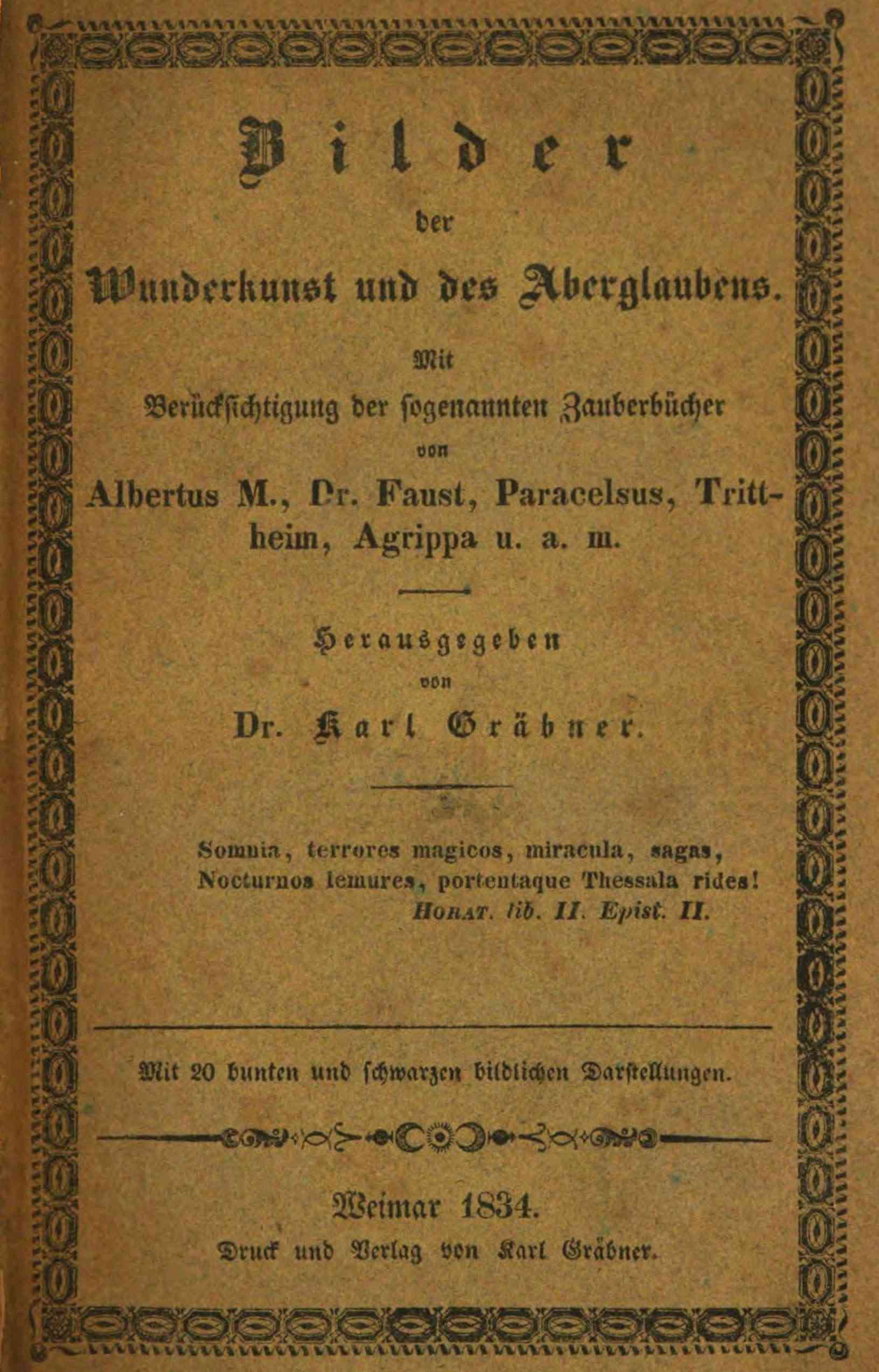 Bilder der Wunderkunst