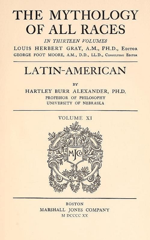 Mythology of All Races (Vol 11)