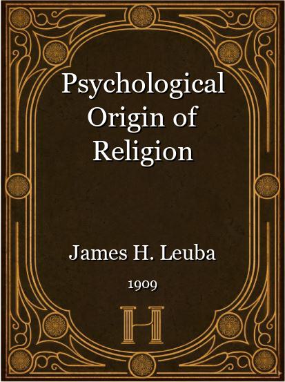 Psychological Origin of Religion