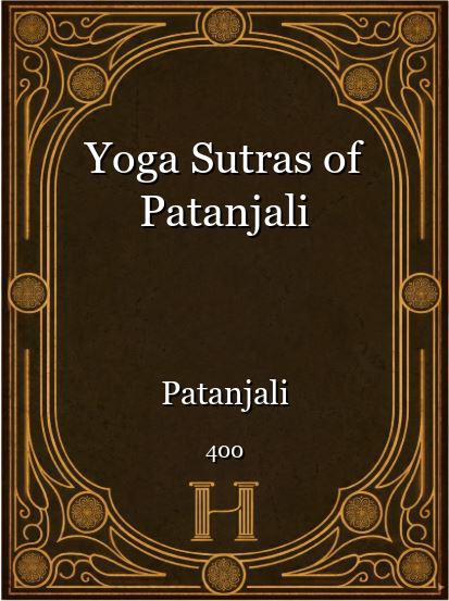 Yoga Sutras of Patanjali