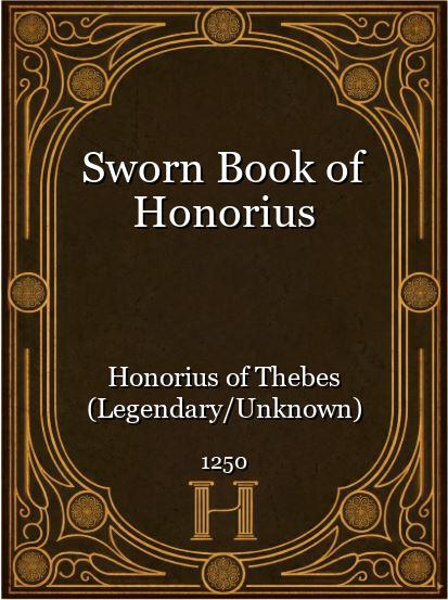 Sworn Book of Honorius