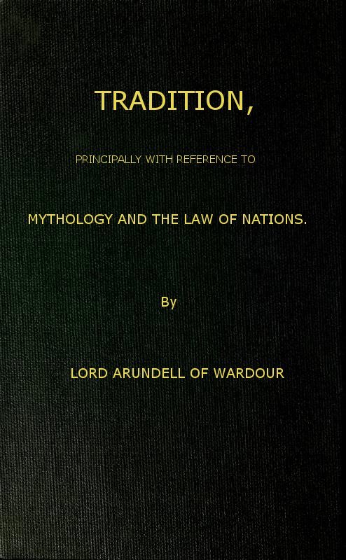 Tradition and Mythology