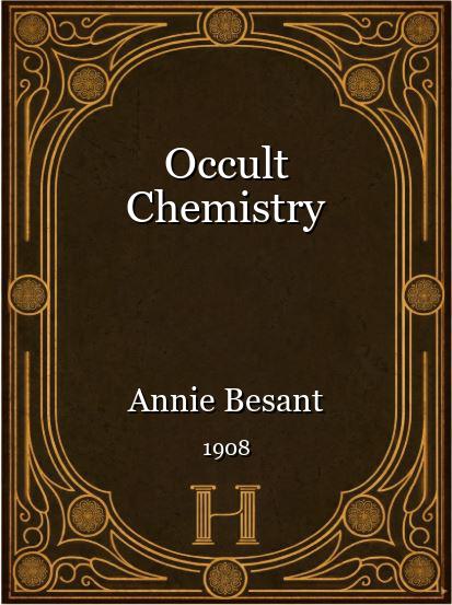 Occult Chemistry